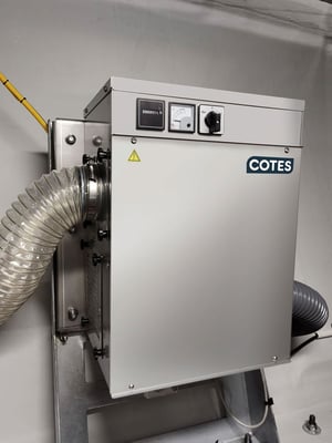 Cotes adsorption dehumidifier CR100 installed in wind turbine