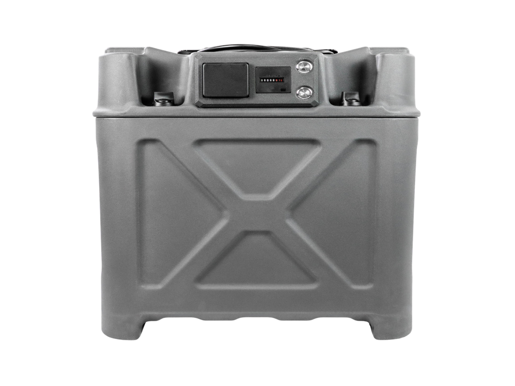 Cotes WSX water separator for screed insulation drying systems, front view