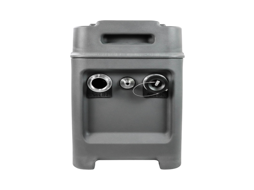 Cotes WSX water separator with automatic water removal system, right side view