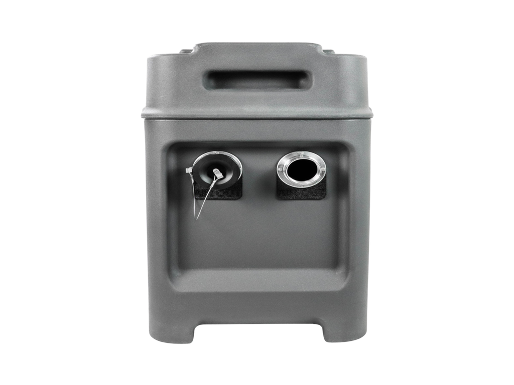 Cotes WSX water separator for insulation layer drying applications, left side view