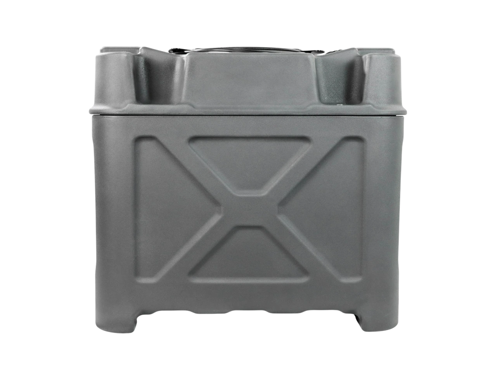 Cotes X2 high-capacity drying turbine for screed and flat roof drying, rear view