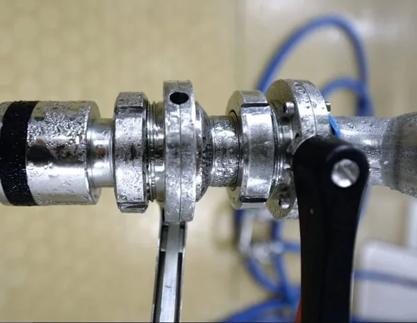 condensation on valve